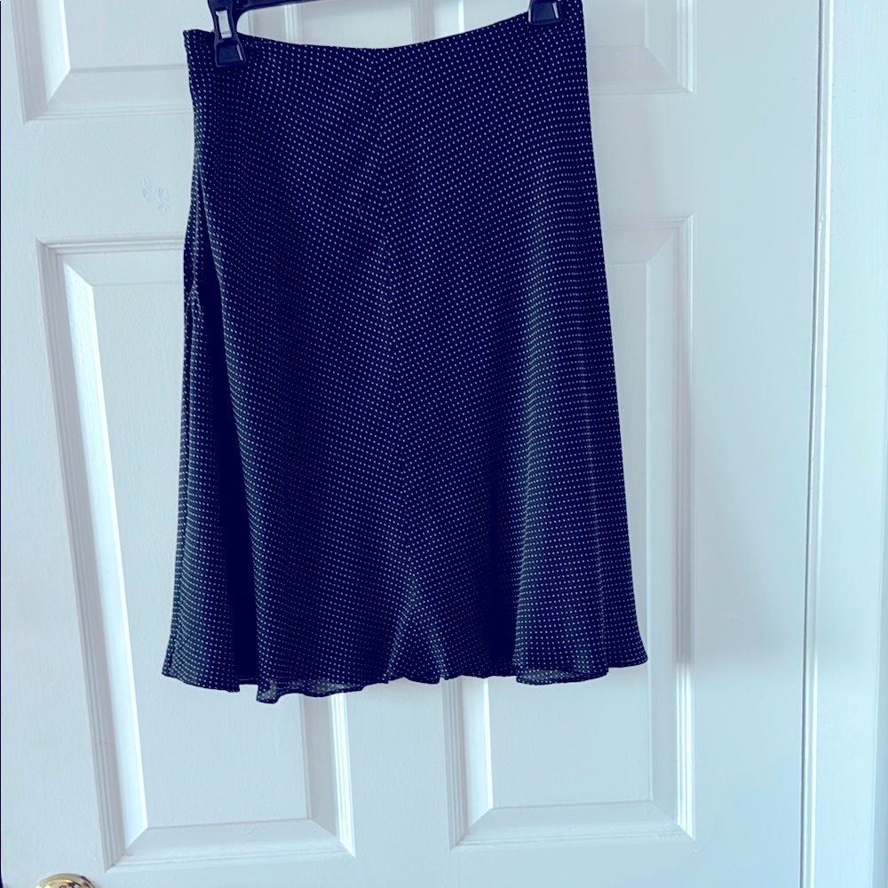 Barney’s Black Polka Dot Skirt